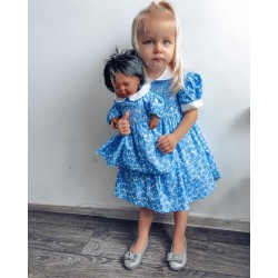 smocked dress girl liberty