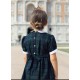 SCOTTISH smocked dress girl