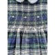 SCOTTISH smocked dress girl