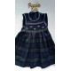 SCOTTISH smocked dress girl