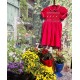 Vestito rosso ROMINA