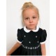 smocked dress girl stripes