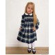 SCOTTISH smocked dress girl