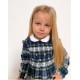 SCOTTISH smocked dress girl