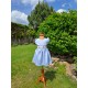 smocked dress girl liberty