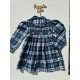 SCOTTISH smocked dress girl